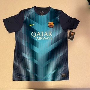 Nike Mens FCBarcelona Soccer Jersey Size XL